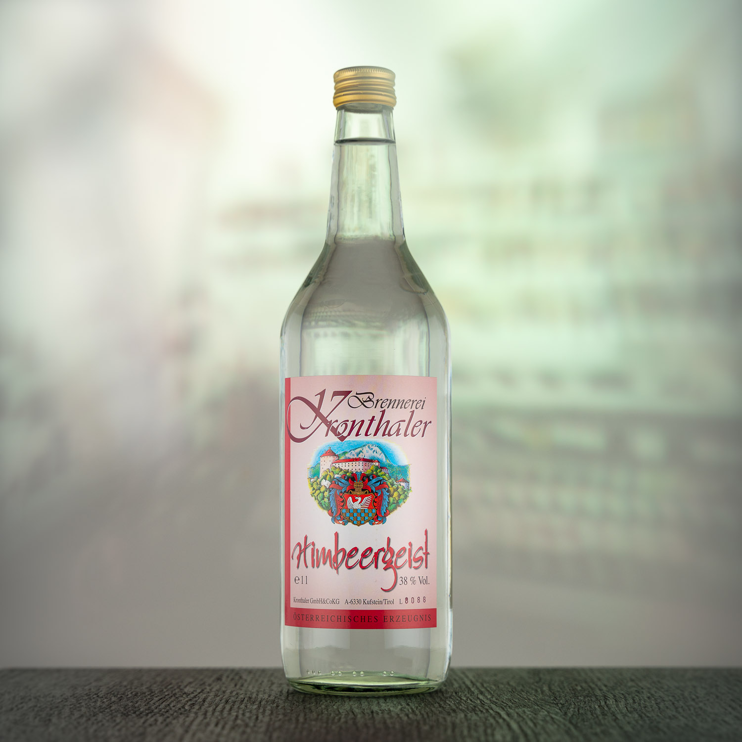 Himbeer Geist 38%Vol. – Kronthaler Brennereishop